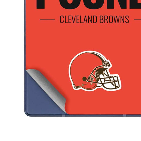 NFL Cleveland Browns Team Motto Galaxy Z Fold6 Skin