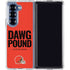 NFL Cleveland Browns Team Motto Galaxy Z Fold7 Clear Case