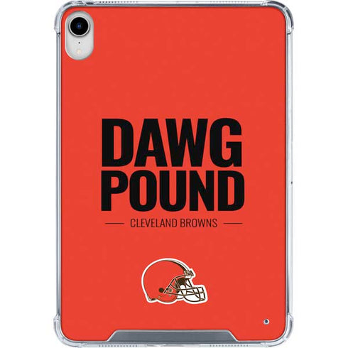 NFL Cleveland Browns Team Motto iPad 11th Gen (2025) Clear Case