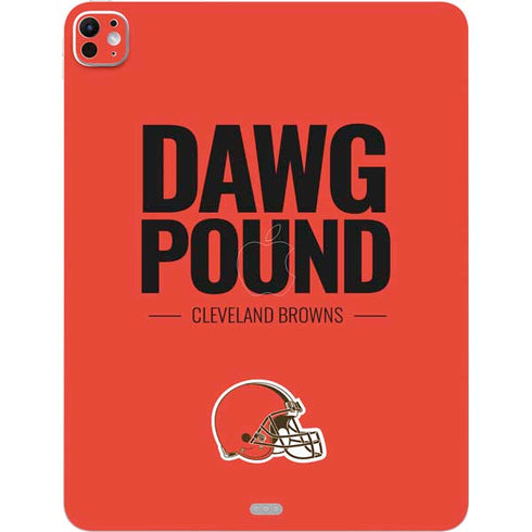 NFL Cleveland Browns Team Motto iPad Pro 13in M4 (2024) Skin