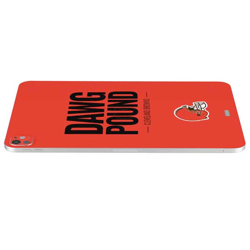 NFL Cleveland Browns Team Motto iPad Pro 13in M4 (2024) Skin