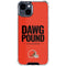 NFL Cleveland Browns Team Motto iPhone 15 Clear Case