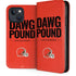 NFL Cleveland Browns Team Motto iPhone 15 Plus Folio Case