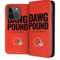 NFL Cleveland Browns Team Motto iPhone 15 Pro Folio Case