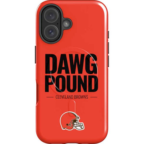 NFL Cleveland Browns Team Motto iPhone 16 Magsafe Impact Case