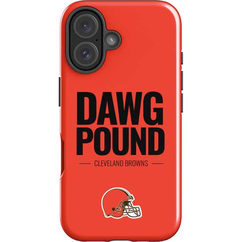 NFL Cleveland Browns Team Motto iPhone 16 Plus Impact Case