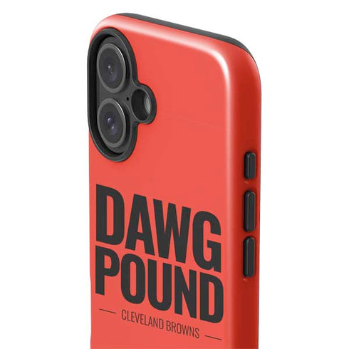 NFL Cleveland Browns Team Motto iPhone 16 Plus Impact Case