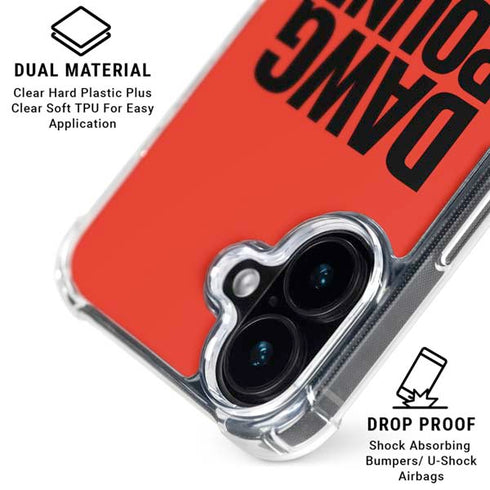 NFL Cleveland Browns Team Motto iPhone 16 Plus MagSafe Case