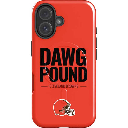 NFL Cleveland Browns Team Motto iPhone 16 Plus Magsafe Impact Case