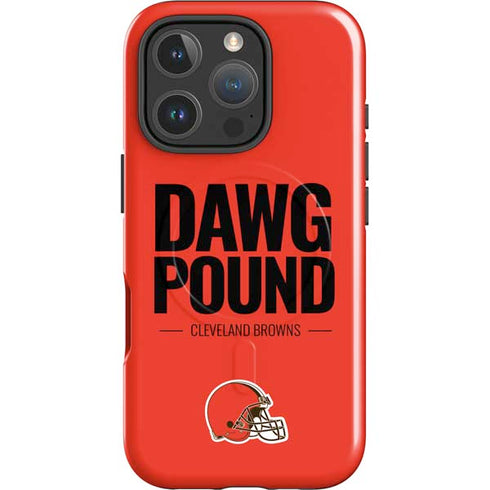 NFL Cleveland Browns Team Motto iPhone 16 Pro Magsafe Impact Case