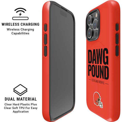 NFL Cleveland Browns Team Motto iPhone 16 Pro Magsafe Impact Case