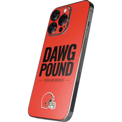 NFL Cleveland Browns Team Motto iPhone 16 Pro Max Skin