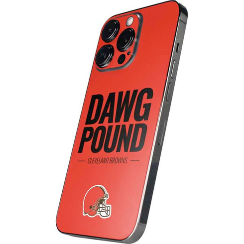 NFL Cleveland Browns Team Motto iPhone 16 Pro Skin