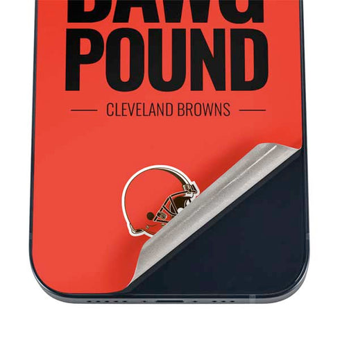 NFL Cleveland Browns Team Motto iPhone 16 Skin