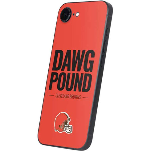 NFL Cleveland Browns Team Motto iPhone 16e Skin