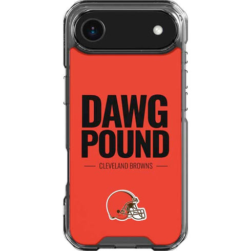 NFL Cleveland Browns Team Motto iPhone 17 Air Clear Case