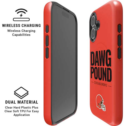 NFL Cleveland Browns Team Motto iPhone 17 Magsafe Impact Case