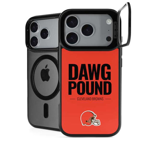 NFL Cleveland Browns Team Motto iPhone 17 Pro Max Kickstand Case
