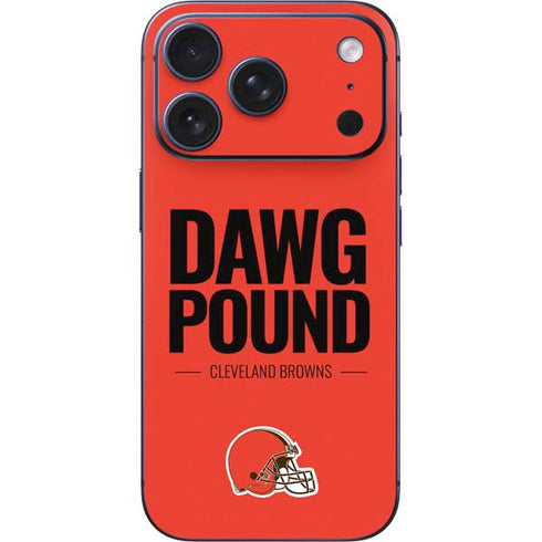 NFL Cleveland Browns Team Motto iPhone 17 Pro Max Skin