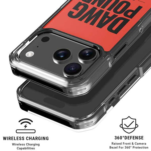 NFL Cleveland Browns Team Motto iPhone 18 Pro Clear Case