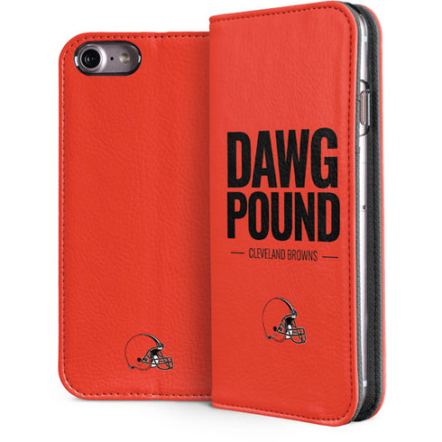 NFL Cleveland Browns Team Motto iPhone 7 Folio Case