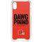 NFL Cleveland Browns Team Motto iPhone XS Clear Case