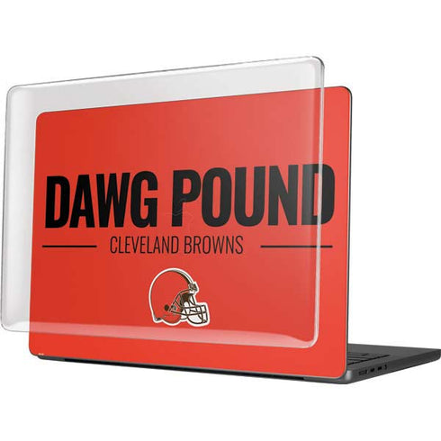 NFL Cleveland Browns Team Motto MacBook Pro 14in (2021-24) Case plus Skin