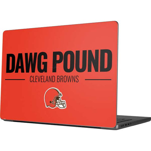 NFL Cleveland Browns Team Motto Apple MacBook Pro 14-inch Skin