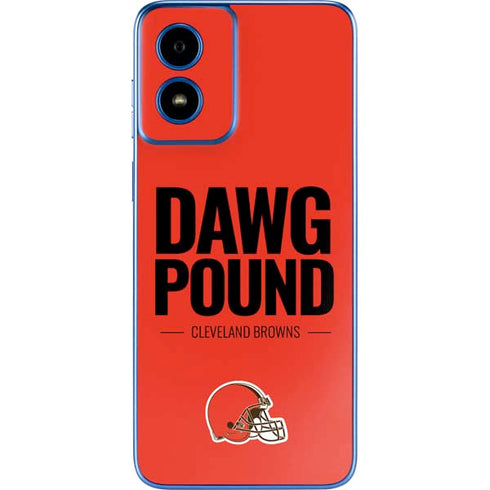 NFL Cleveland Browns Team Motto Moto G Play 4G (2024) Skin