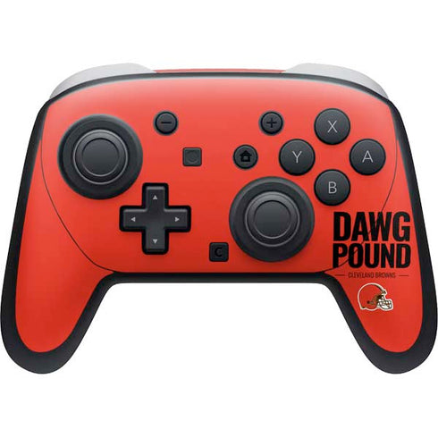 NFL Cleveland Browns Team Motto Nintendo Skins