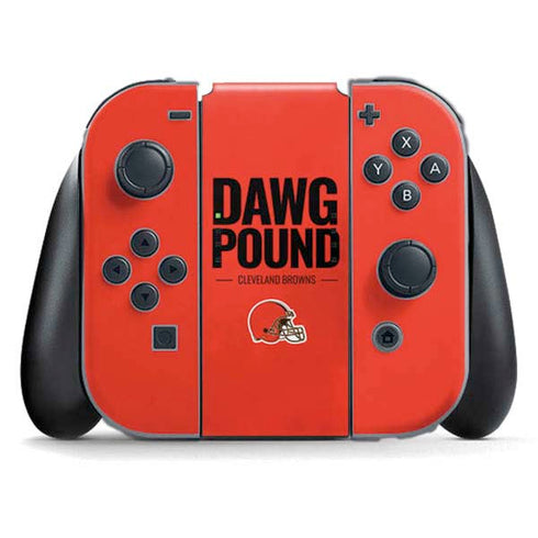 NFL Cleveland Browns Team Motto Nintendo Skins