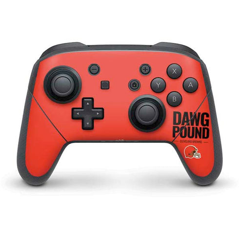 NFL Cleveland Browns Team Motto Nintendo Skins