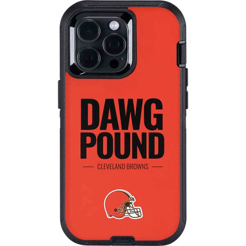 NFL Cleveland Browns Team Motto Otterbox Defender iPhone Skin