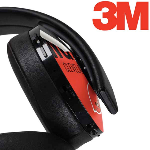 NFL Cleveland Browns Team Motto PlayStation 4 Gold Wireless Headset Skin