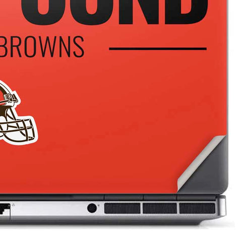 NFL Cleveland Browns Team Motto Dell Precision Skin