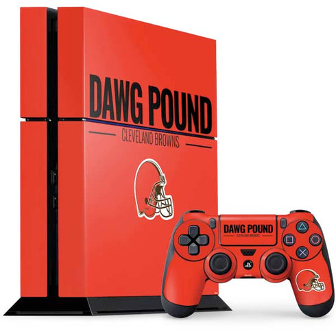 NFL Cleveland Browns Team Motto PlayStation PS4 Skins