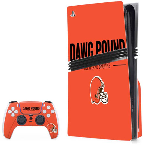 NFL Cleveland Browns Team Motto PlayStation PS5 Skins