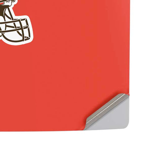 NFL Cleveland Browns Team Motto PS5 Pro Disk Console Skin