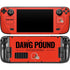 NFL Cleveland Browns Team Motto Steam Deck Handheld Gaming Computer OLED Skin