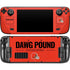 NFL Cleveland Browns Team Motto Steam Deck Handheld Gaming Computer Skin