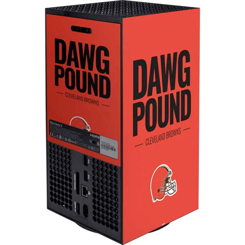 NFL Cleveland Browns Team Motto XBox Series X Digital Edition Bundle Skin