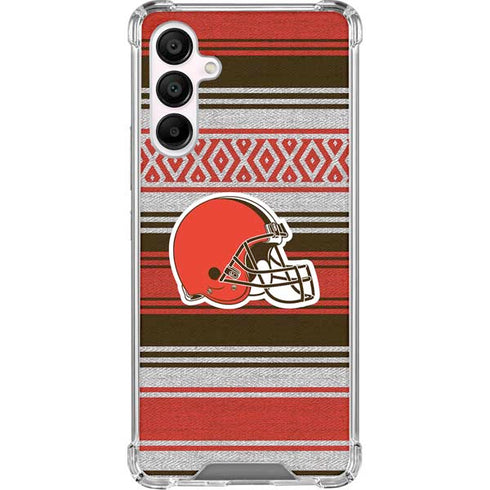 NFL Cleveland Browns Trailblazer Galaxy A16 5G Clear Case