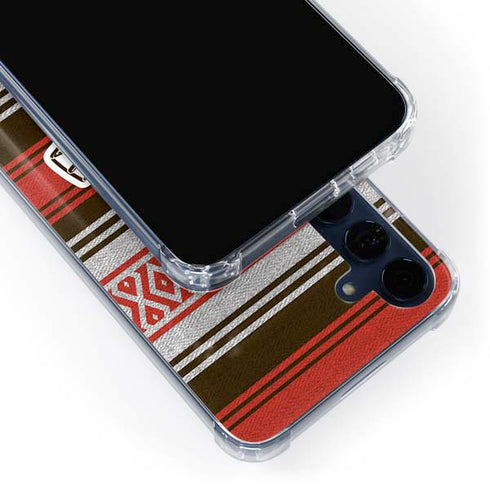 NFL Cleveland Browns Trailblazer Galaxy A35 5G Clear Case