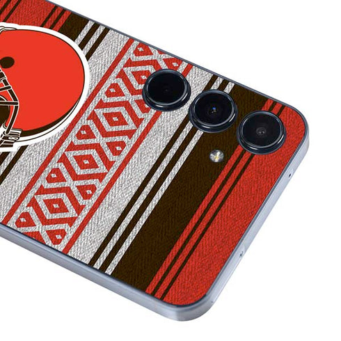 NFL Cleveland Browns Trailblazer Galaxy A35 5G Skin