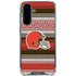 NFL Cleveland Browns Trailblazer Galaxy A36 5G Clear Case