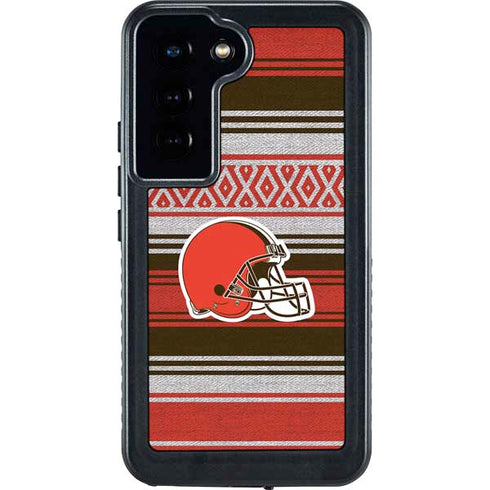NFL Cleveland Browns Trailblazer Galaxy S24 Waterproof Case