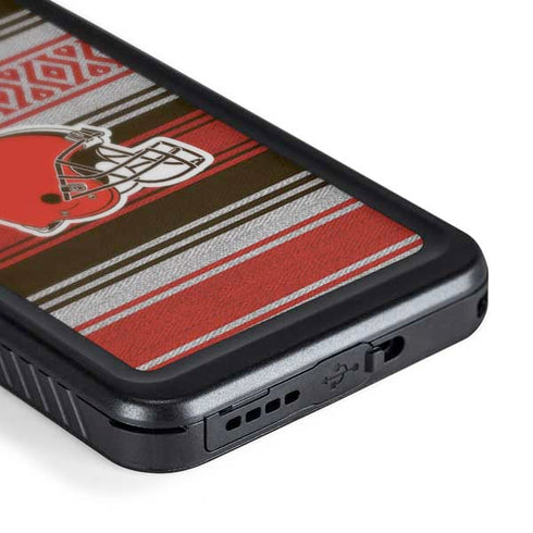 NFL Cleveland Browns Trailblazer Galaxy S24 Waterproof Case