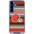 NFL Cleveland Browns Trailblazer Galaxy S25 Plus Clear Case