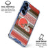 NFL Cleveland Browns Trailblazer Galaxy S25 Plus Clear Case