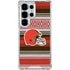 NFL Cleveland Browns Trailblazer Galaxy S25 Ultra Clear Case